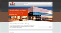 Desktop Screenshot of kiz-group.com